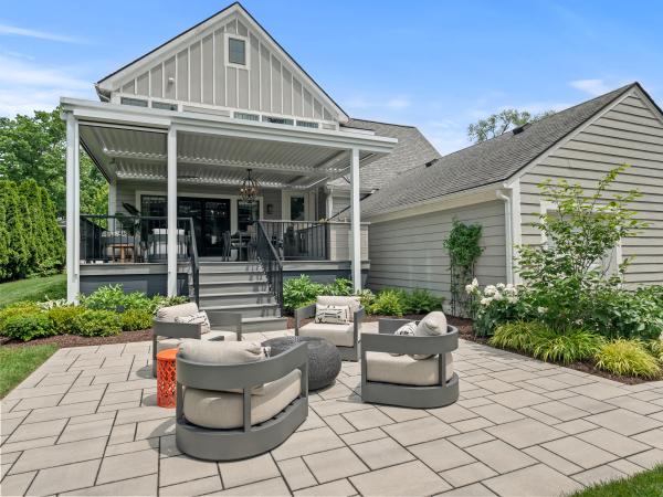 Reimagined Kitchen Garden and Outdoor Living | Northville, MI