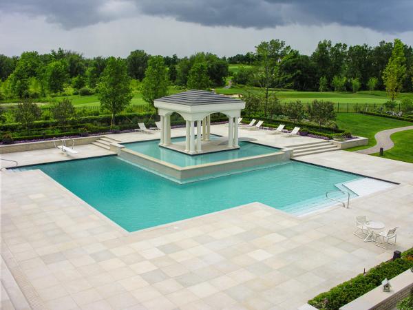 Contemporary Limestone Estate | Oakland Twp. Michigan